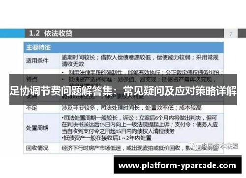 足协调节费问题解答集：常见疑问及应对策略详解